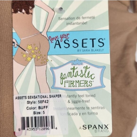 SPANX ASSETS Fantastic Firmers Sensational Shaper Shorts - Picture 5 of 6